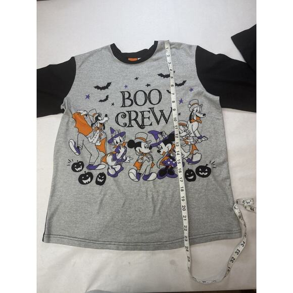 Disney Boo Crew Halloween Long Sleeve Shirt Minnie Mickey Goofy Donald Daisy Sm - Picture 3 of 5
